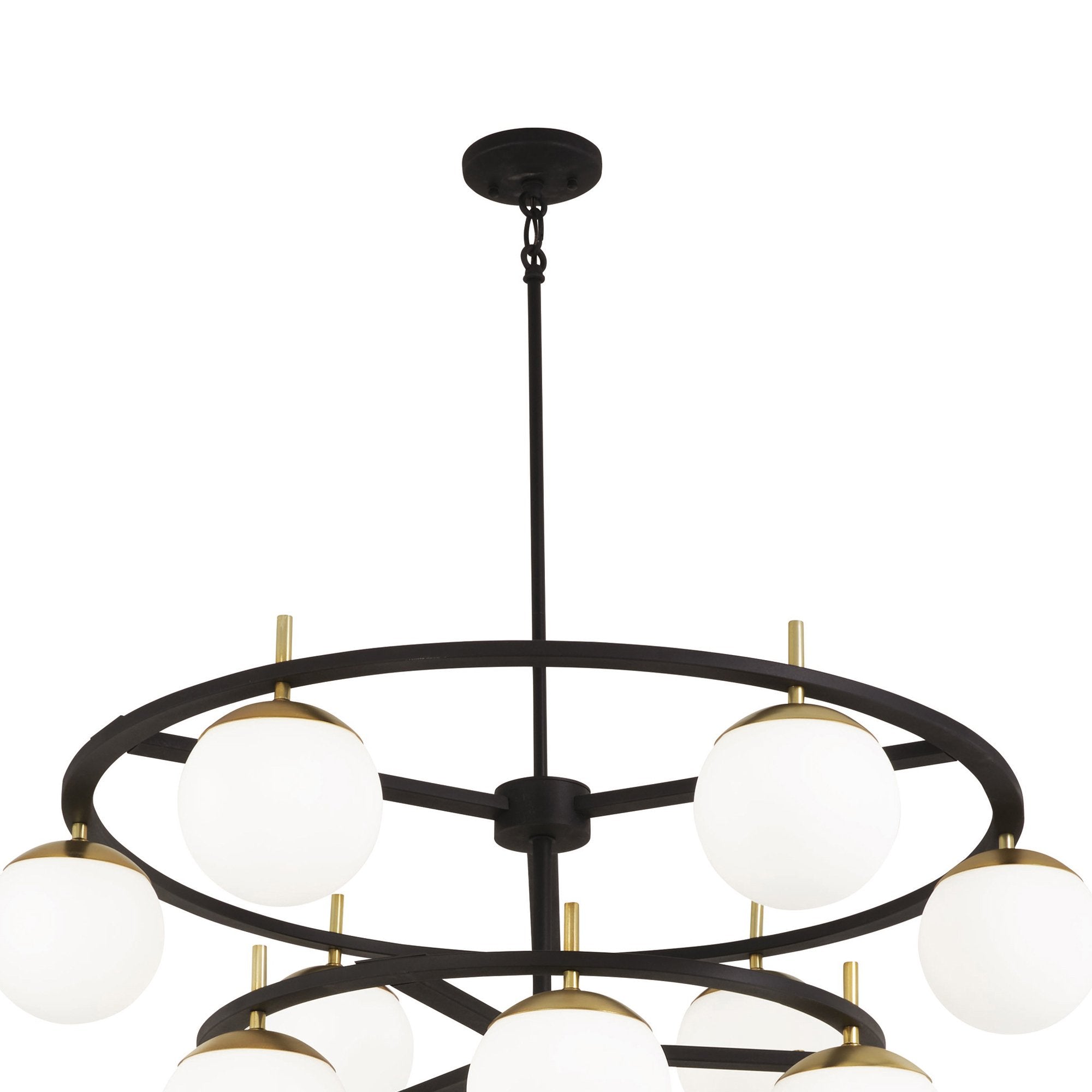 Ornuvyn Modern Minimalist Glass Chandelier - Letslighting