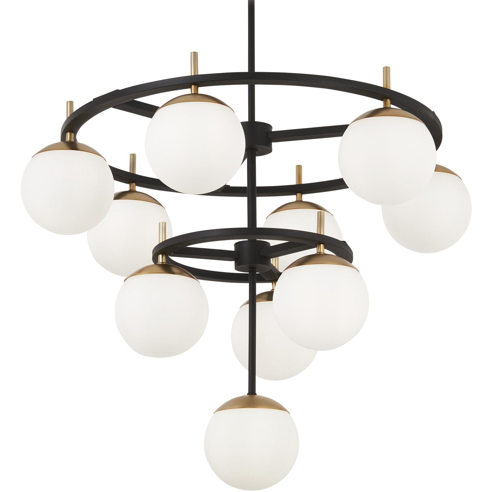 Ornuvyn Modern Minimalist Glass Chandelier - Letslighting