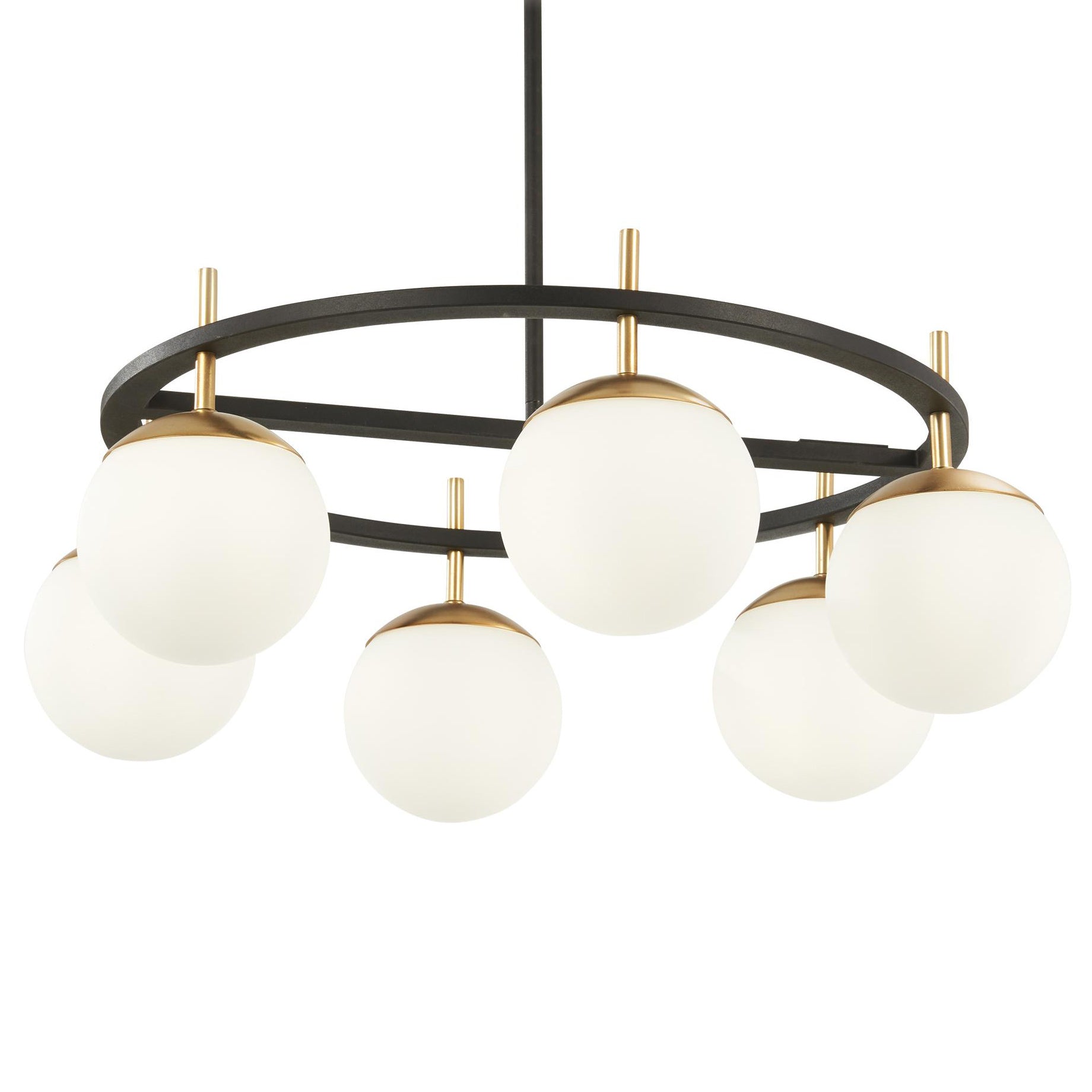 Ornuvyn Modern Minimalist Glass Chandelier - Letslighting