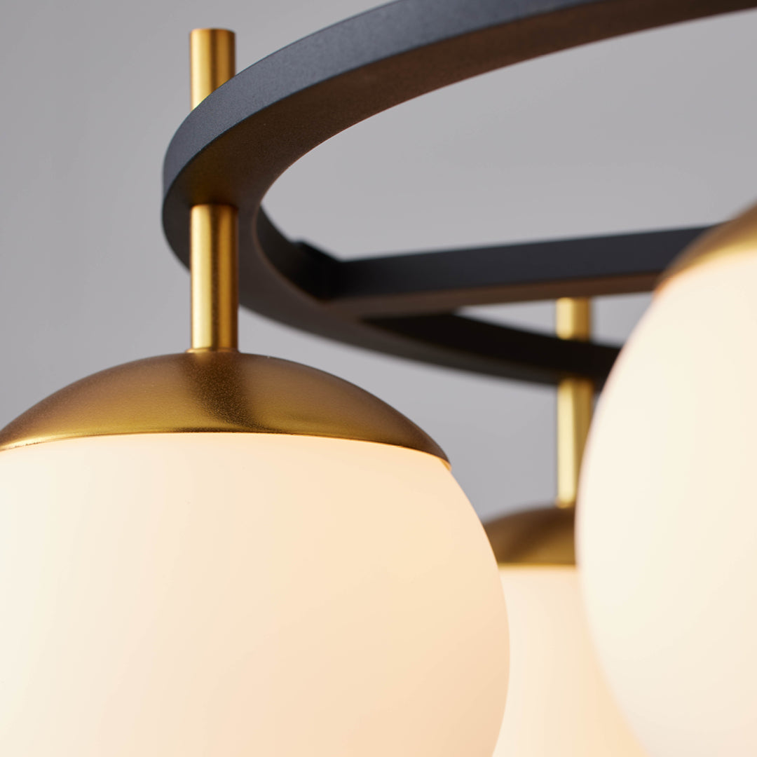 Ornuvyn Modern Minimalist Glass Chandelier - Letslighting