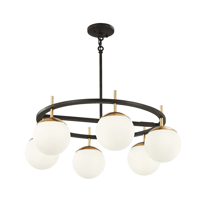 Ornuvyn Modern Minimalist Glass Chandelier - Letslighting