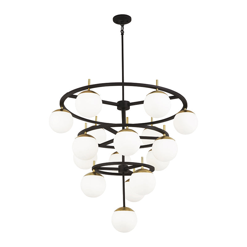 Ornuvyn Modern Minimalist Glass Chandelier - Letslighting