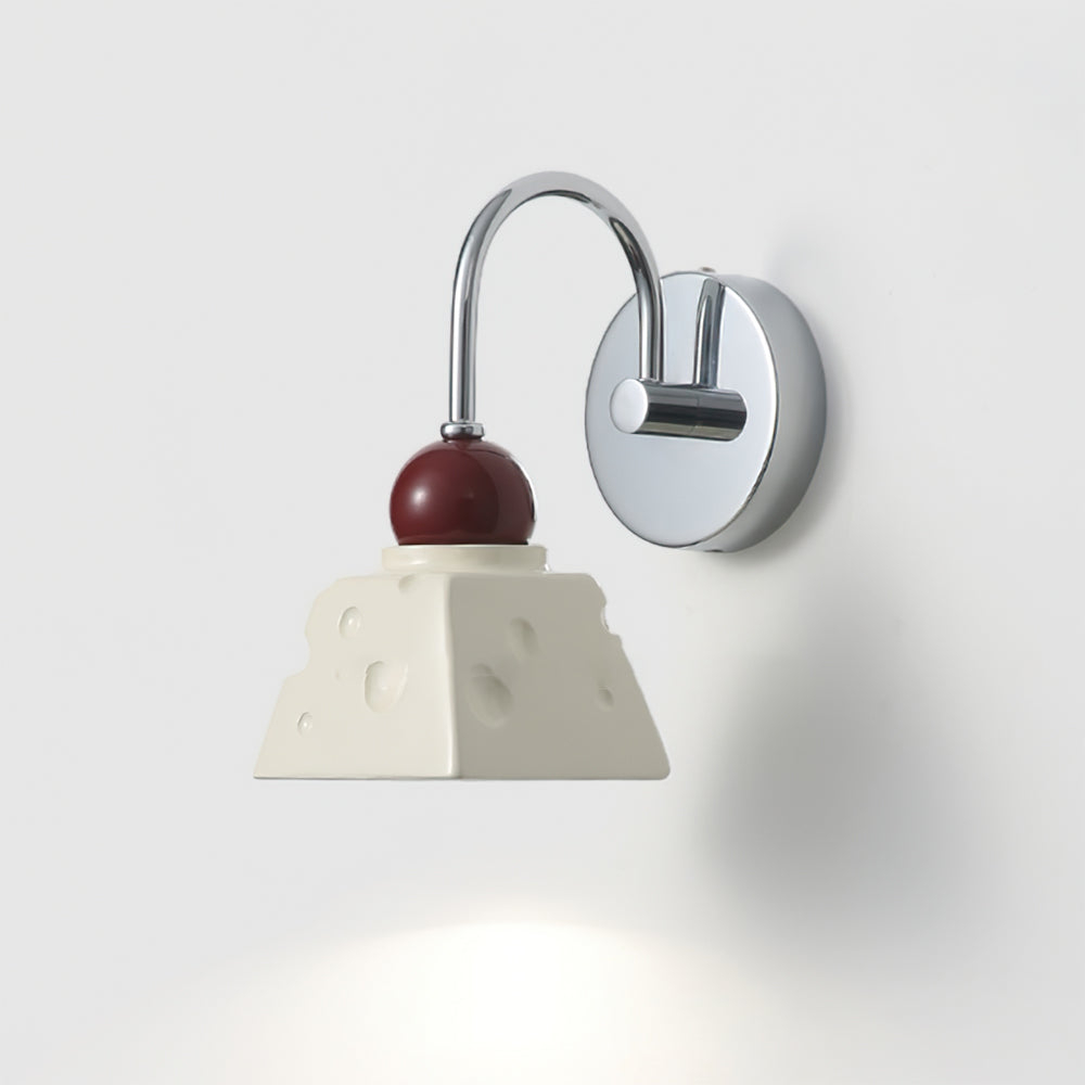 Alma Wall Light Ceramic Cheese Modern - Letslighting