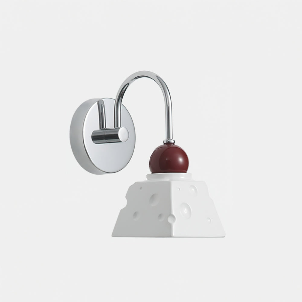 Alma Wall Light Ceramic Cheese Modern - Letslighting