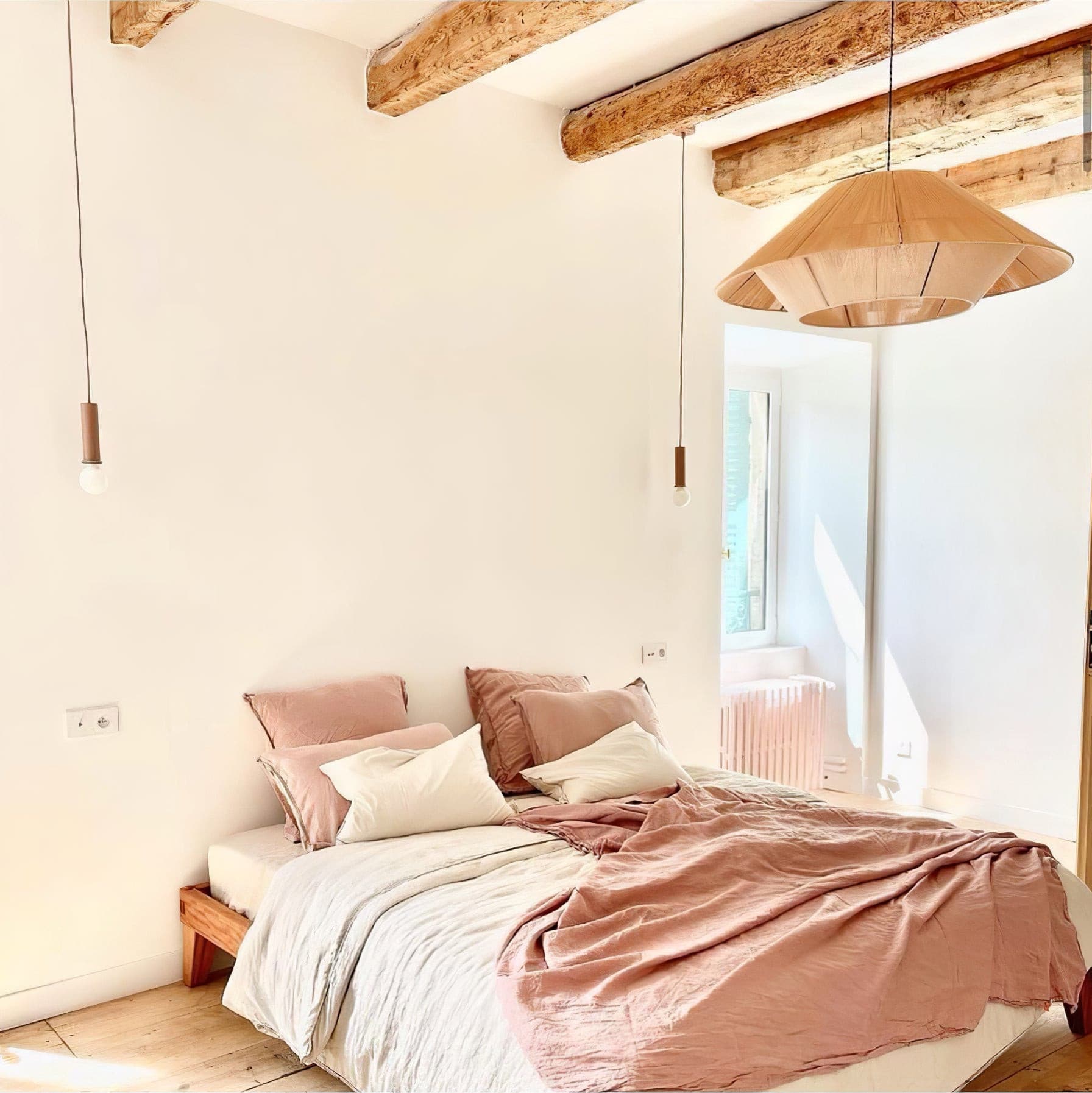 Aloha Sand Pendant Lamp Raphia Rope Minimalist Wabi Sabi - Letslighting