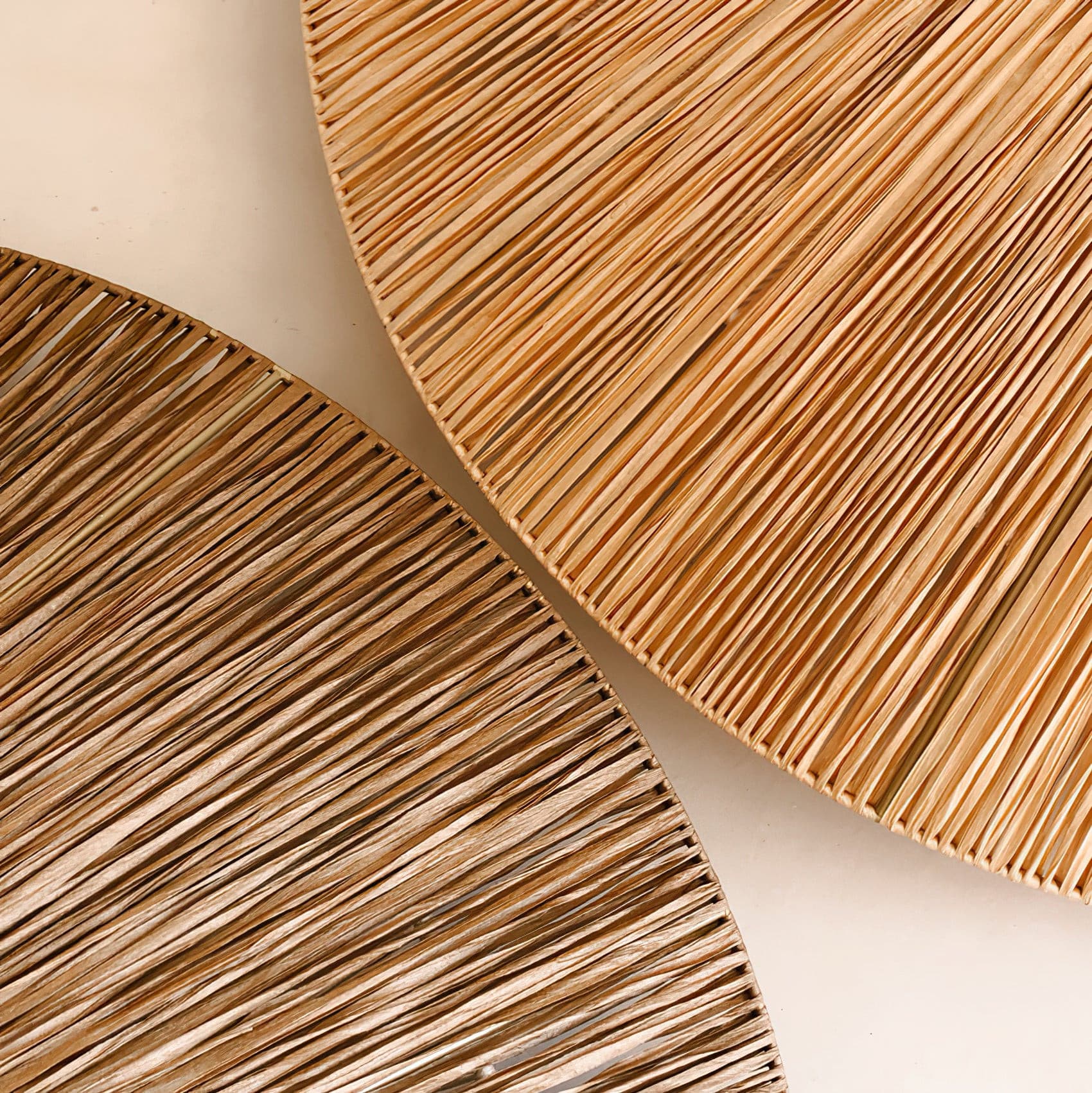 Aloha Sand Pendant Lamp Raphia Rope Minimalist Wabi Sabi - Letslighting