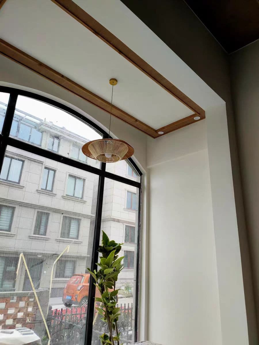 Aloha Sand Pendant Lamp Raphia Rope Minimalist Wabi Sabi - Letslighting