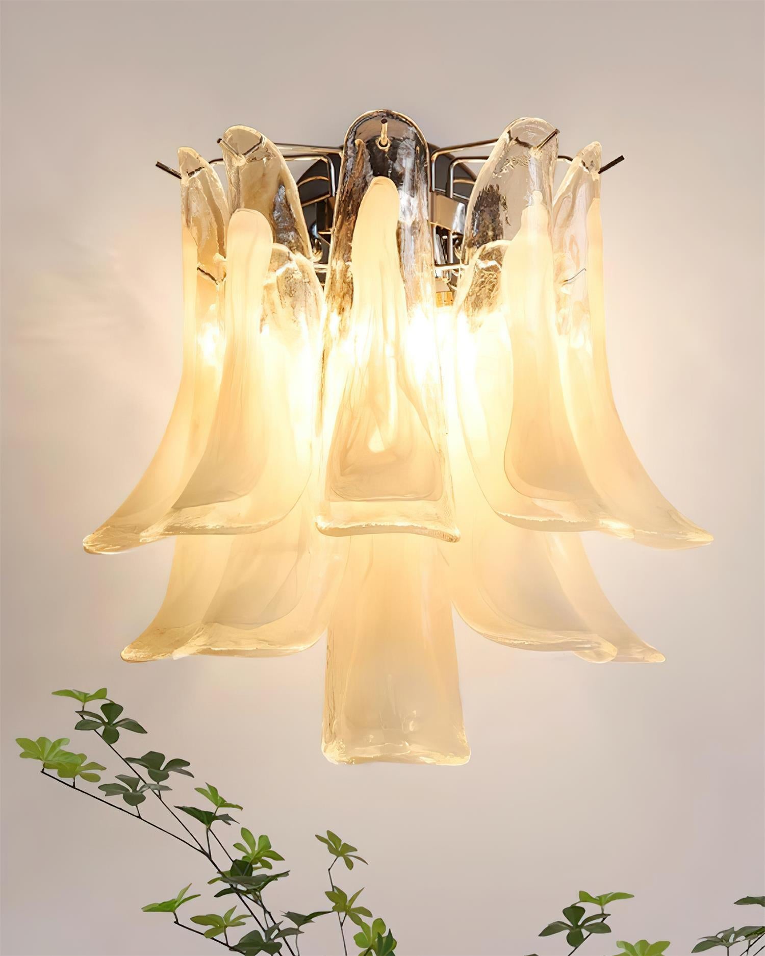 Alrinis Wall Lamp Sculptural Petal Cascade - Letslighting