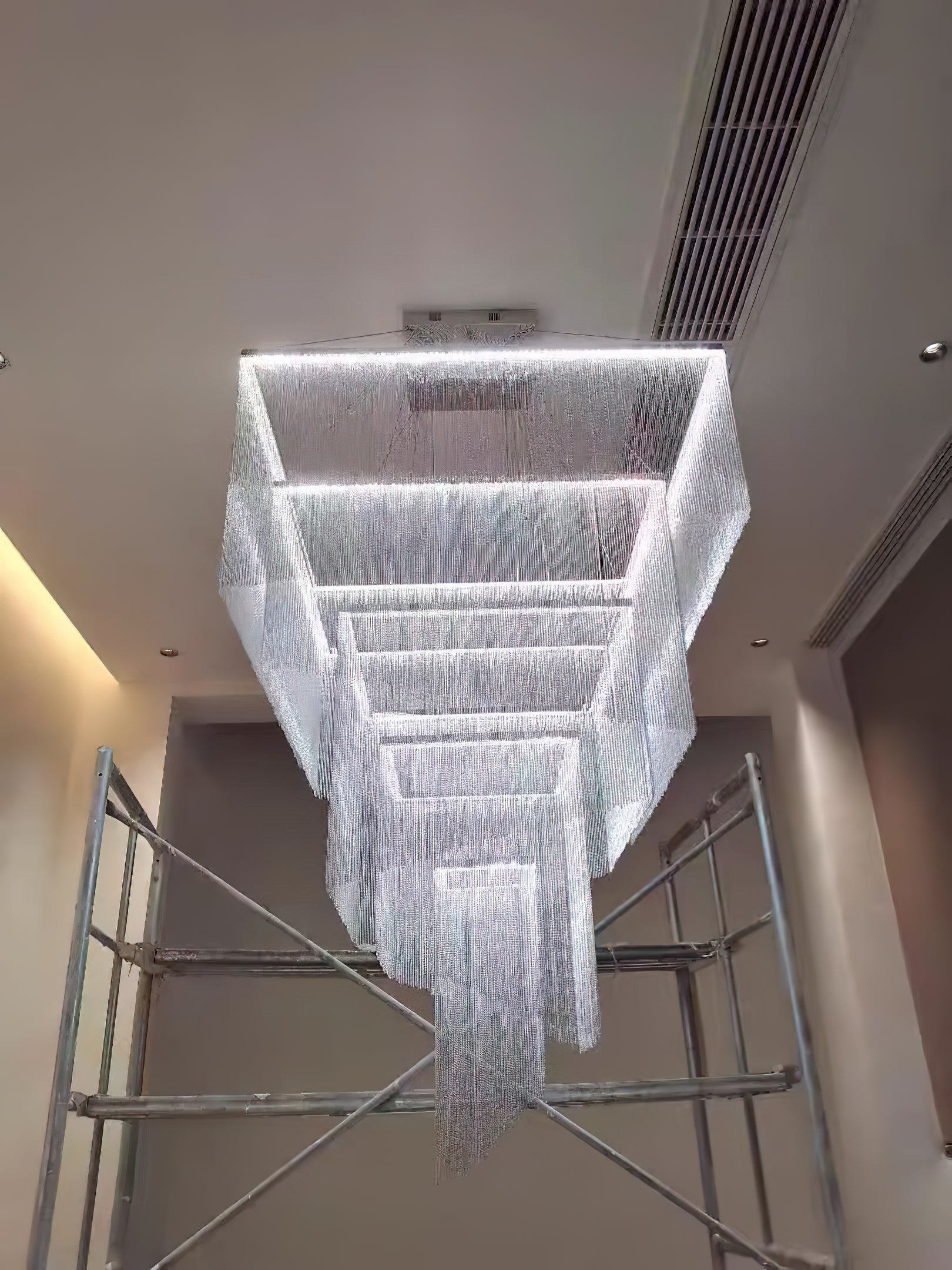 Caeluvyn Postmodern Chain Tassel Chandelier - Letslighting
