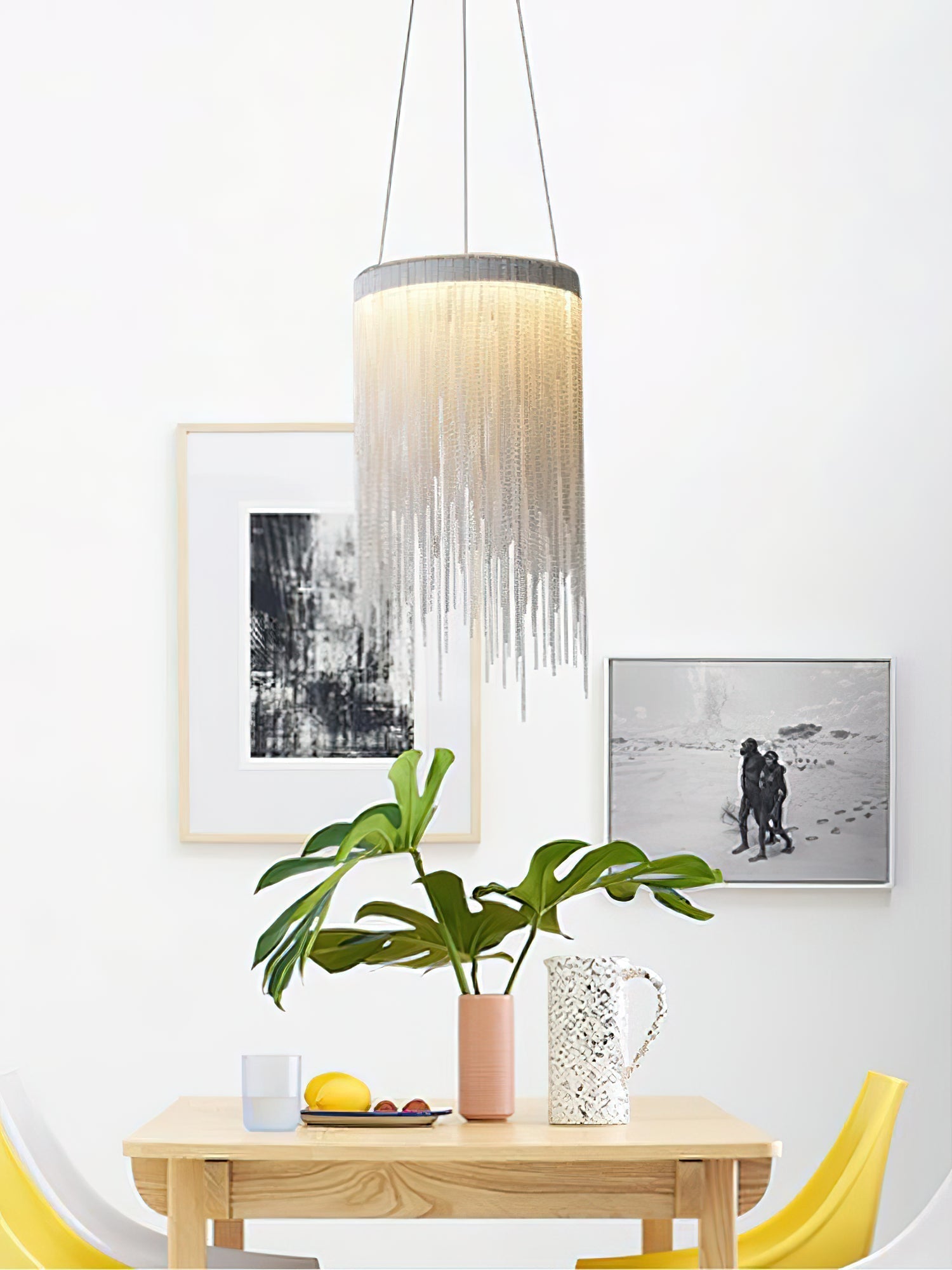 Arsoliel Postmodern Luxury Chain Tassel Pendant Light - Letslighting