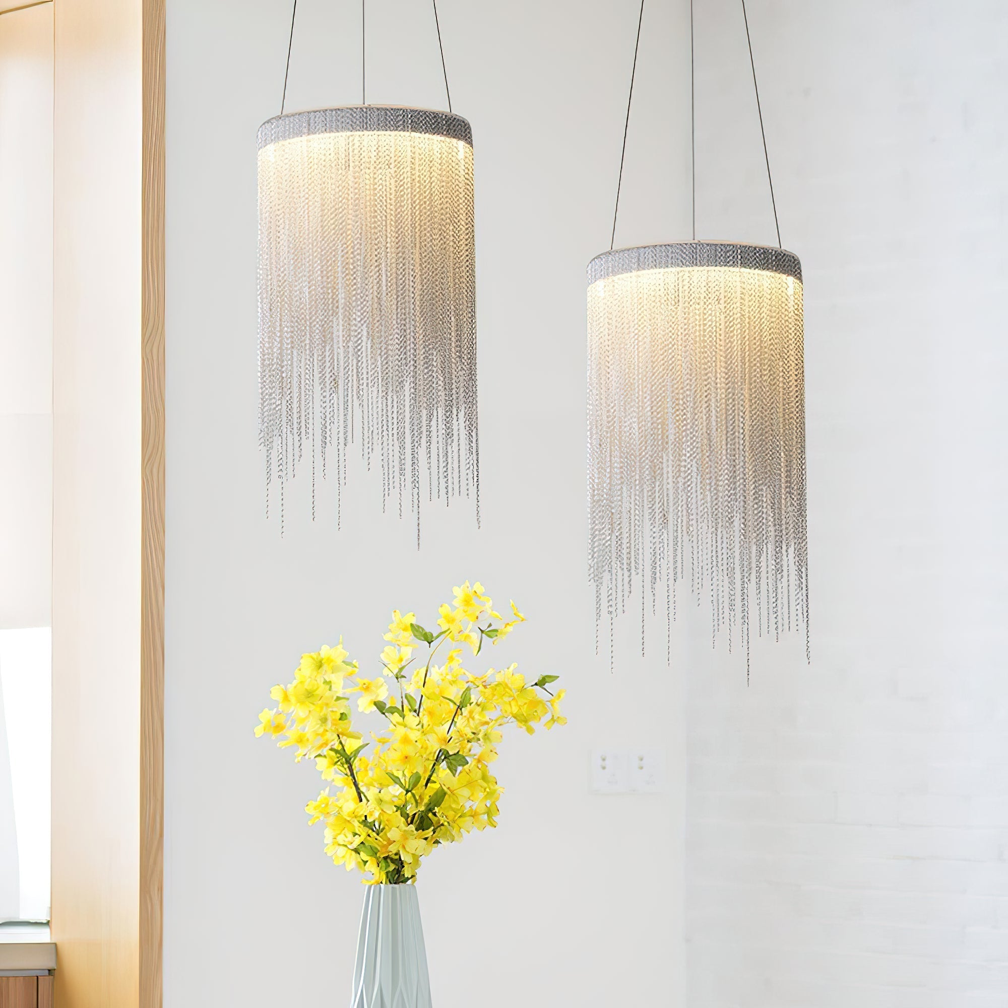 Arsoliel Postmodern Luxury Chain Tassel Pendant Light - Letslighting