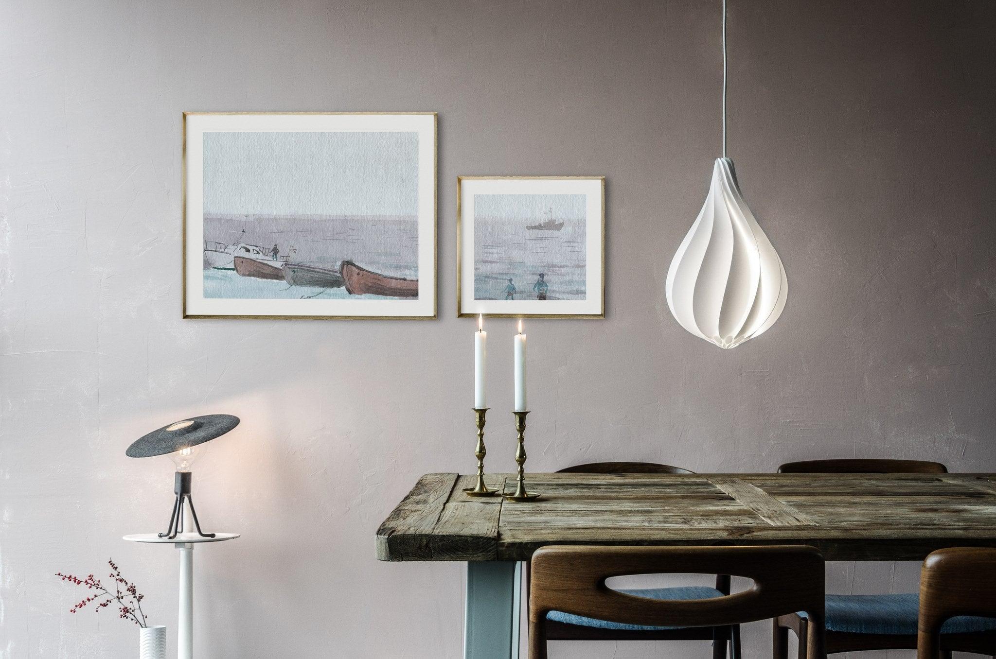 Ersoran Modern Minimalist Nordic Plastic Pendant Light - Letslighting