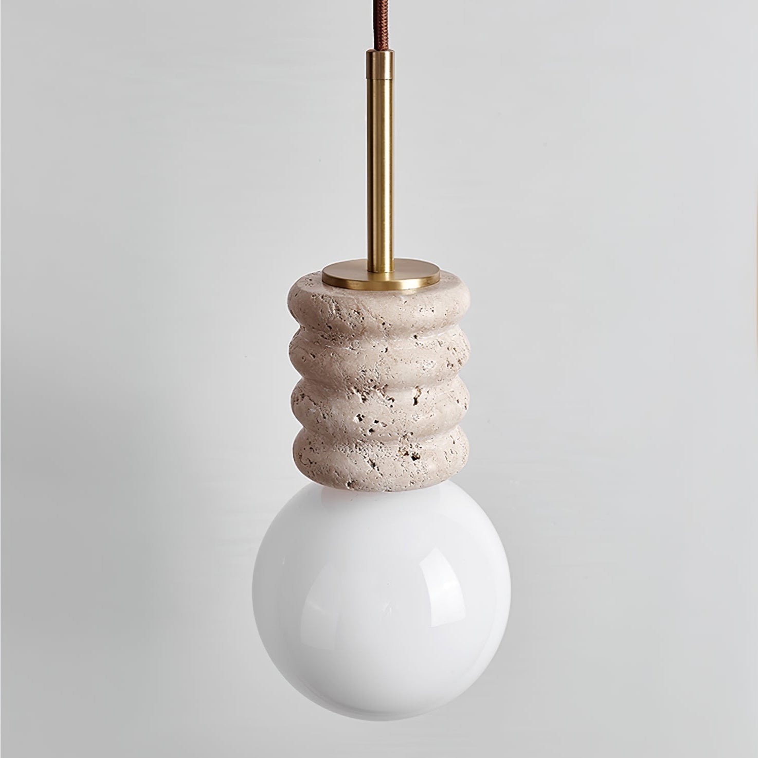 Alvia Travertine Pendant Lamp - Letslighting