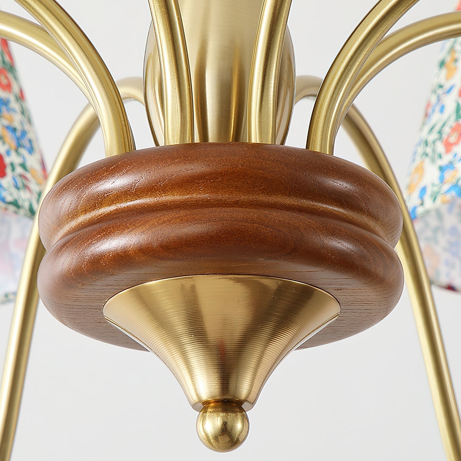 Muto Flower Fabric Chandelier Farmhouse - Letslighting