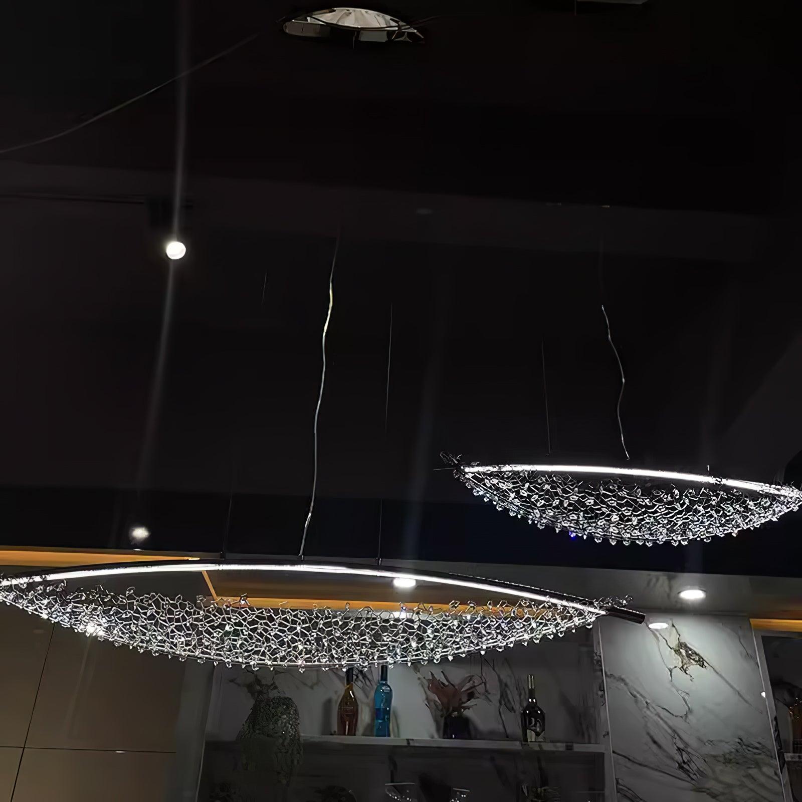 Elvarin Crystal Pendant Light - Letslighting