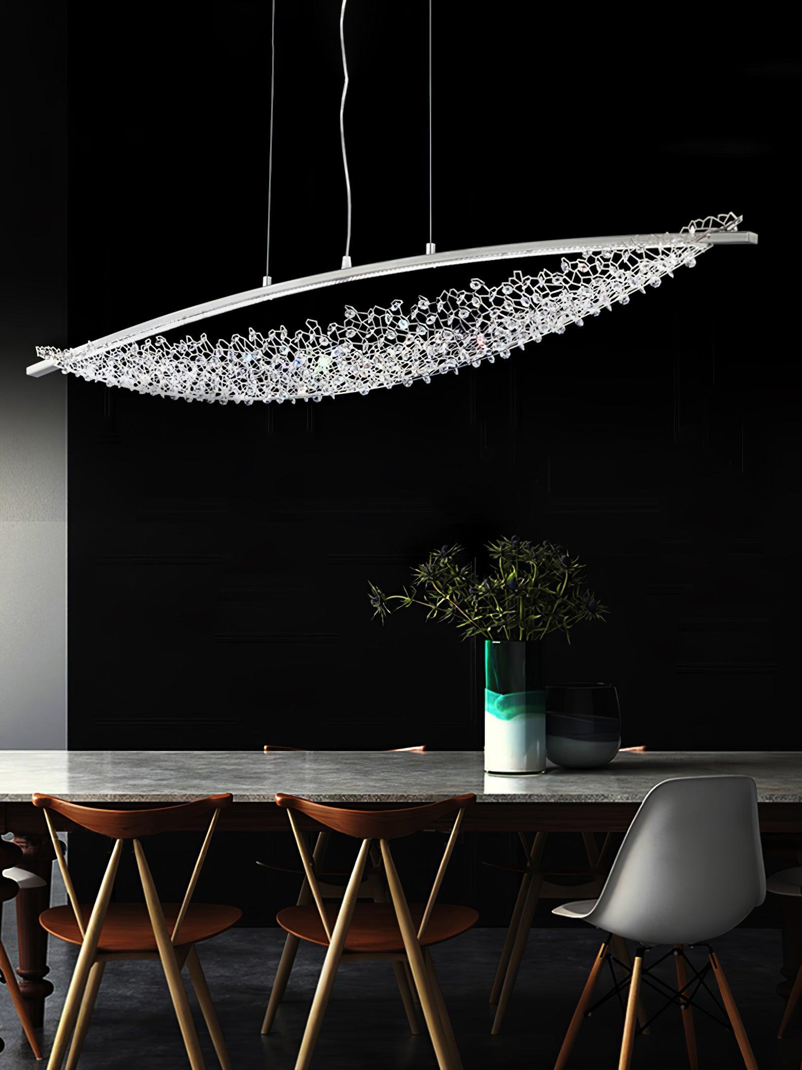 Elvarin Crystal Pendant Light - Letslighting