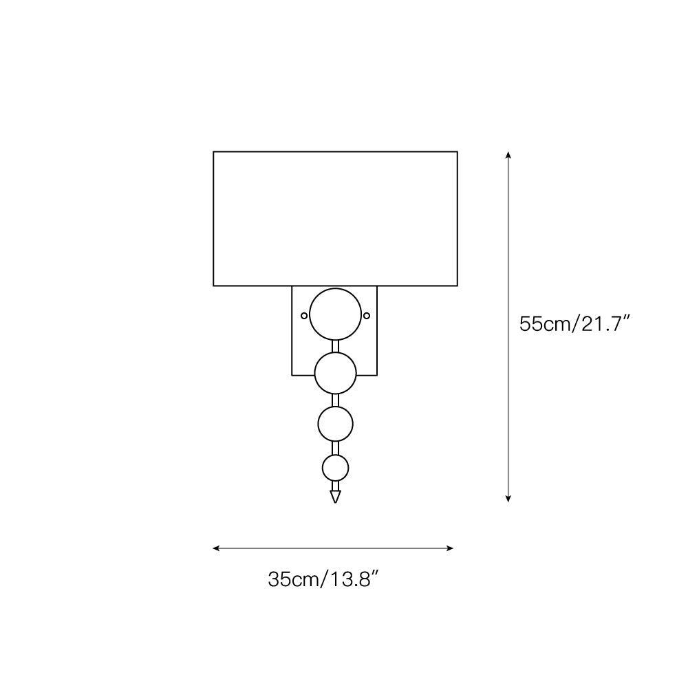 Eirikuvyn Premium Modern Fabric Wall Lamp - Letslighting