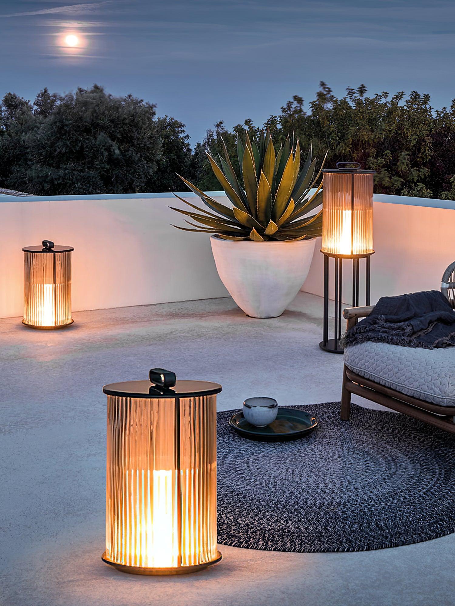 Niri Steel Acrylic Minimalist Floor Lamp - Letslighting