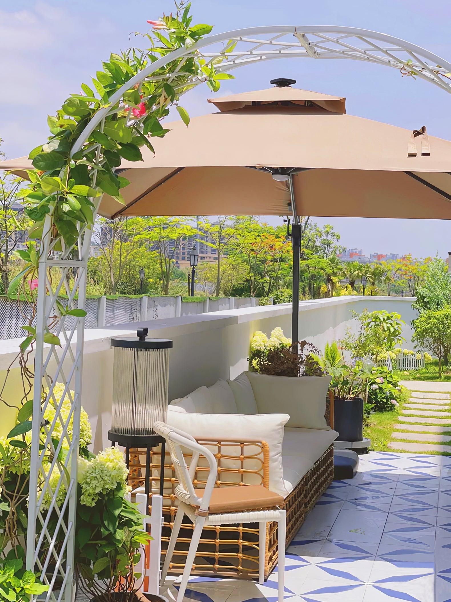 Niri Steel Acrylic Minimalist Floor Lamp - Letslighting