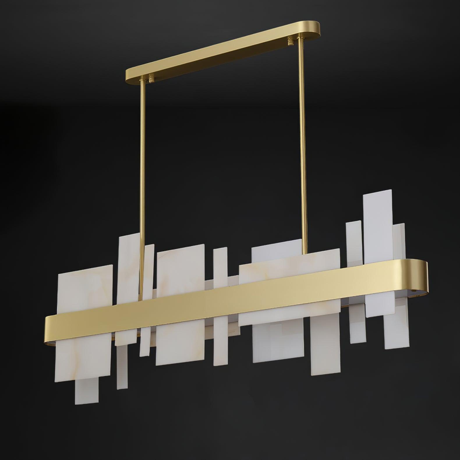 Lustra Chandelier Copper Acrylic Dining - Letslighting