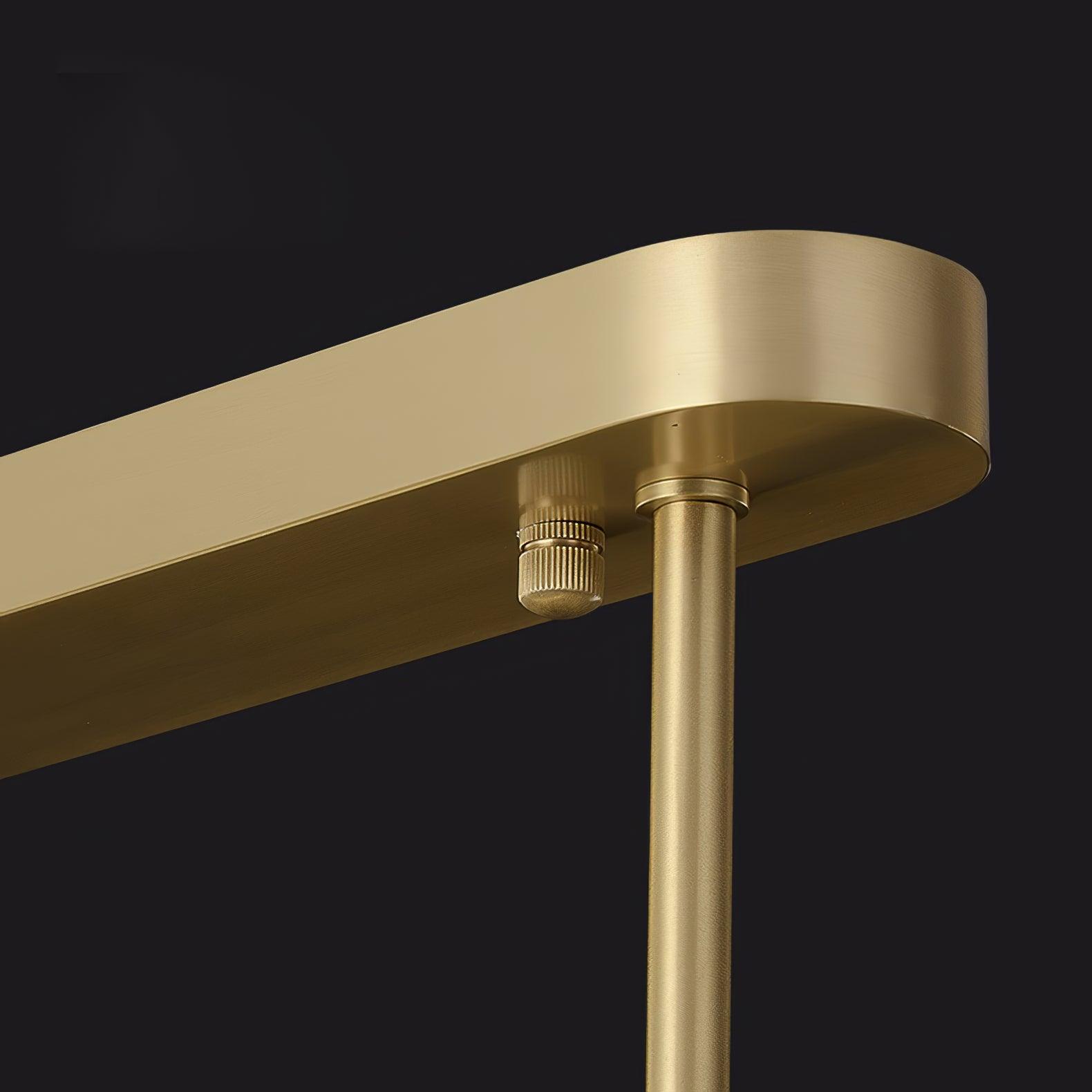 Lustra Chandelier Copper Acrylic Dining - Letslighting