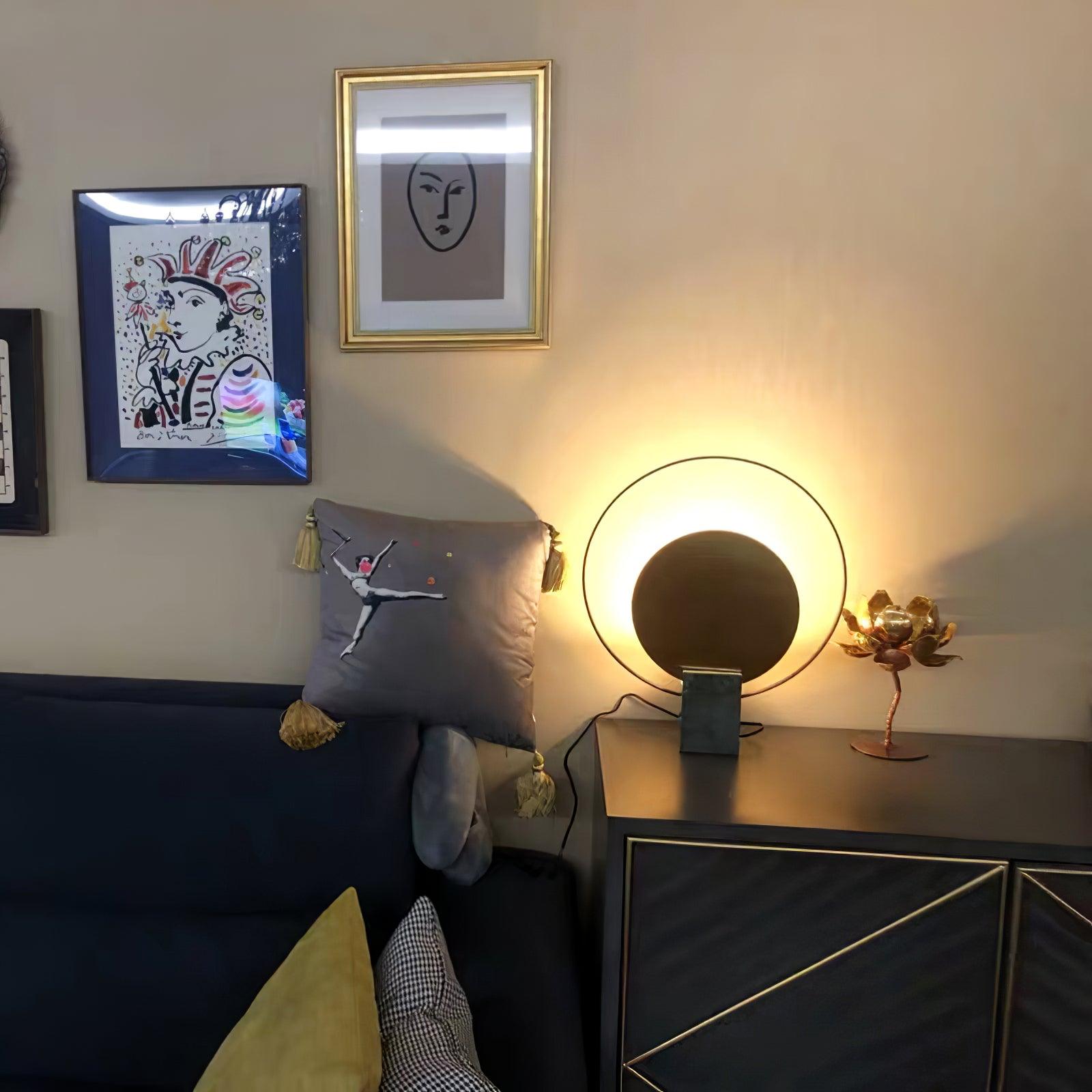 Orava Marble Geometric Table Lamp - Letslighting