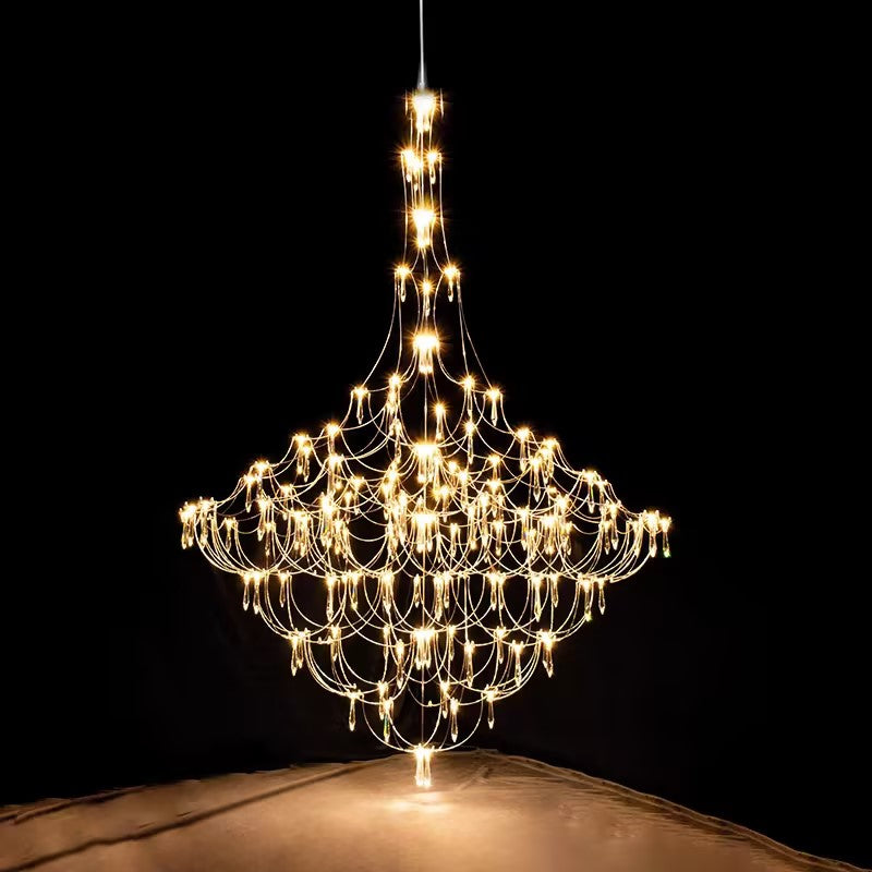 Allaeira Postmodern Luxury Crystal Chandelier - Letslighting