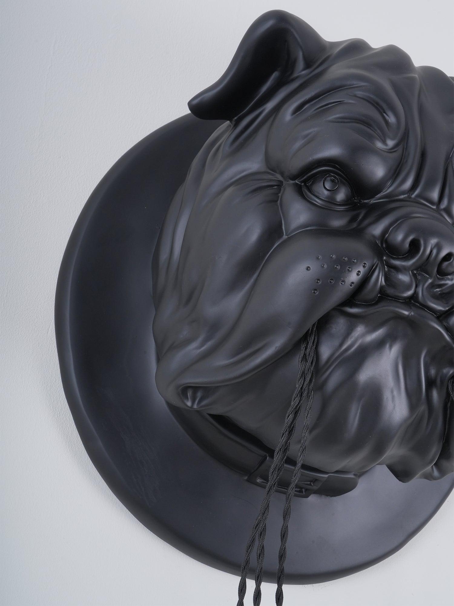 Lustra Wall Lamp Bulldog Sculpture Whimsical - Letslighting