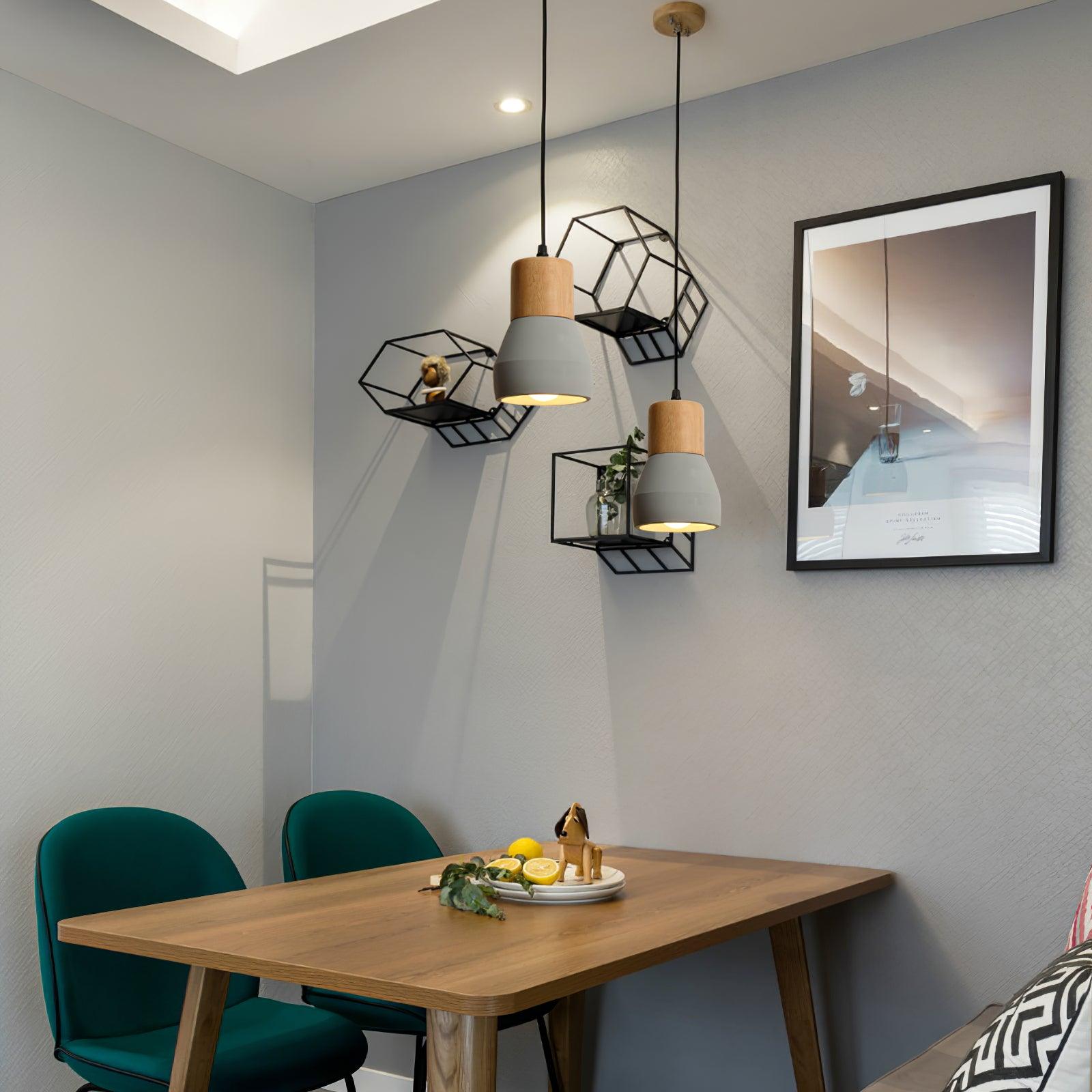 Concretis Industrial Cement Pendant Light - Letslighting
