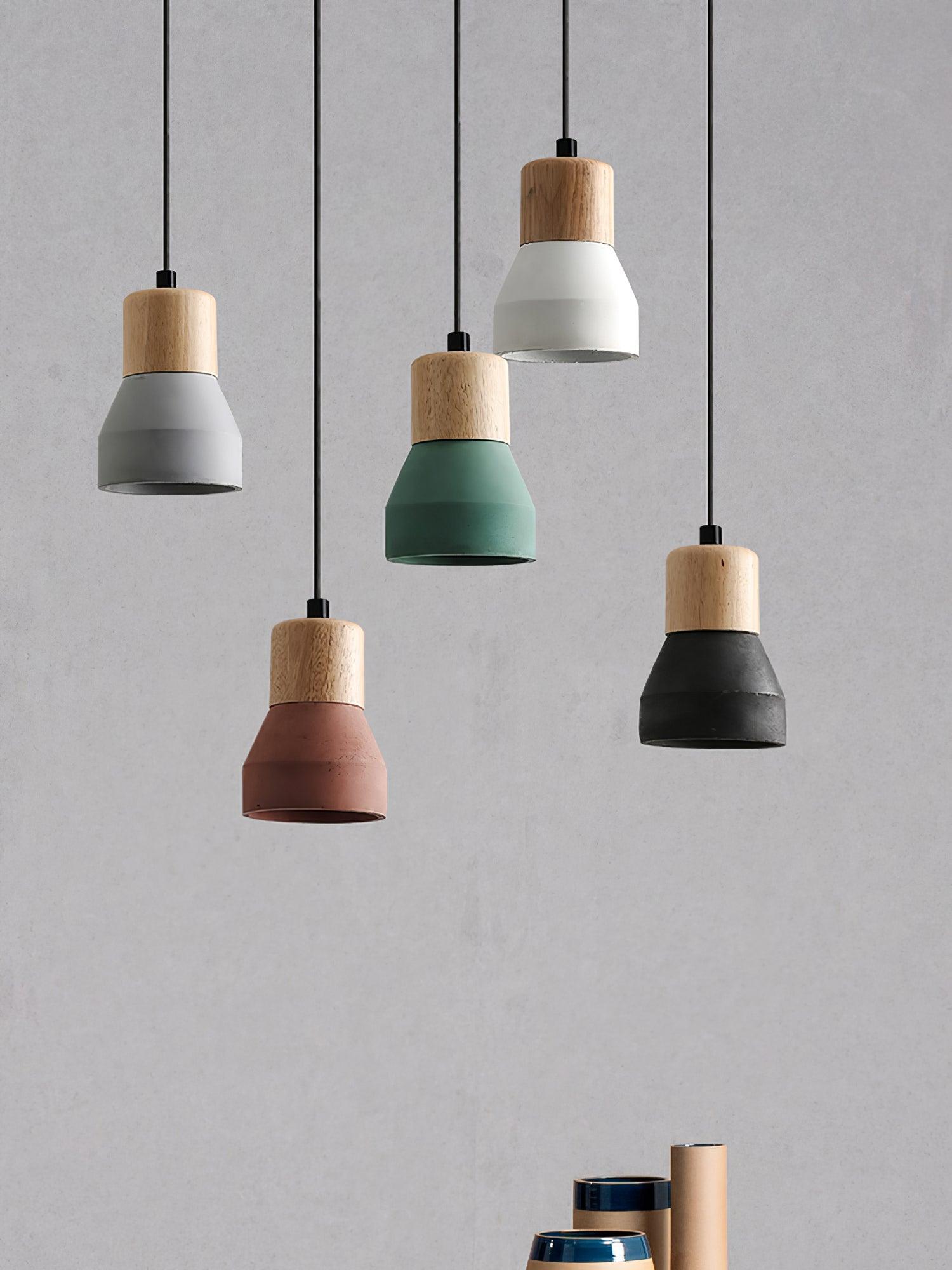 Concretis Industrial Cement Pendant Light - Letslighting
