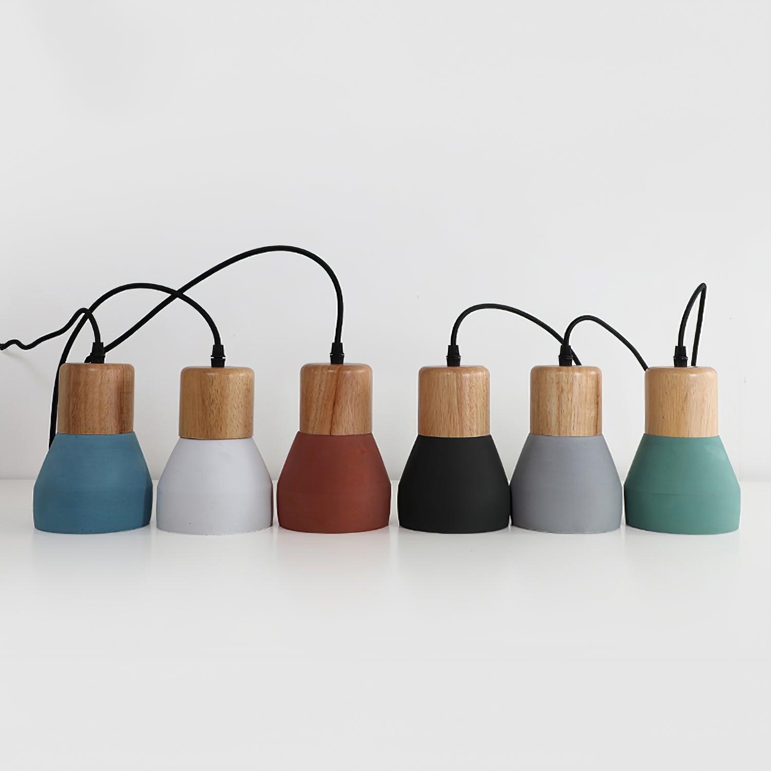 Concretis Industrial Cement Pendant Light - Letslighting
