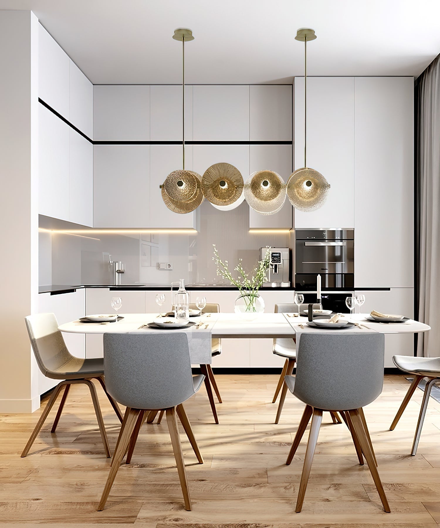 Antigua Nordic Modern Crystal Chandelier - Letslighting