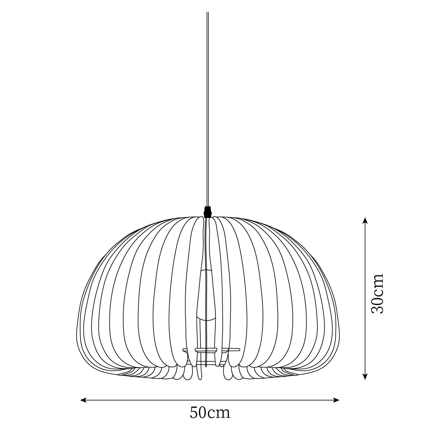 Aneko Pumpkin Cozy Pendant Lamp - Letslighting