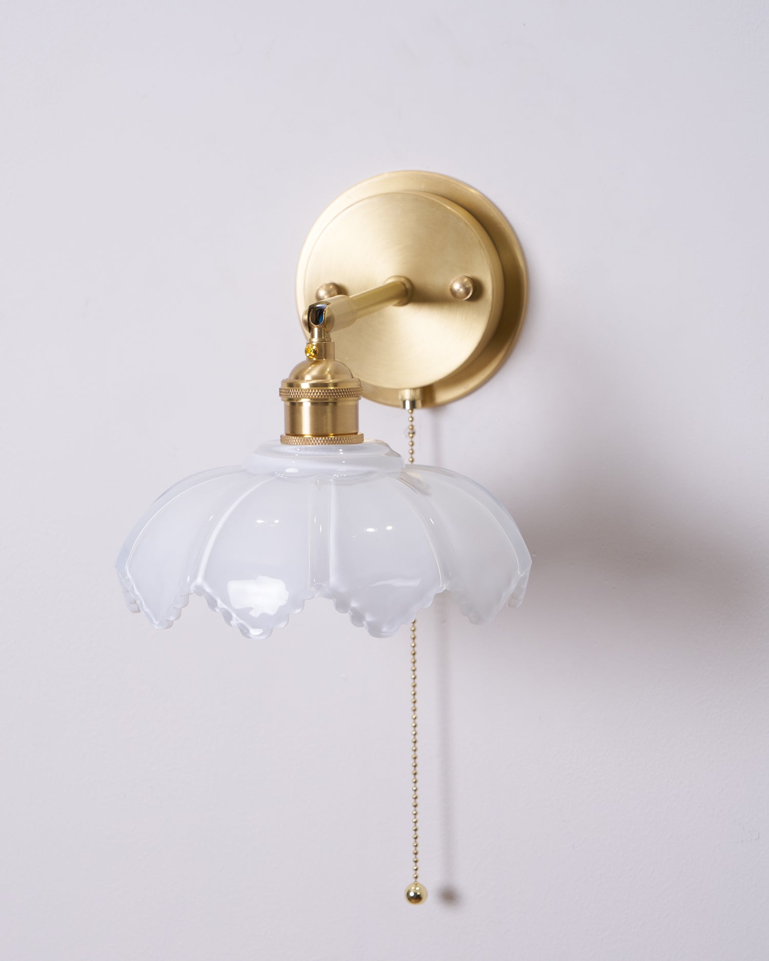 Lotus Nordic Art Rotatable Glass Wall Lamp - Letslighting
