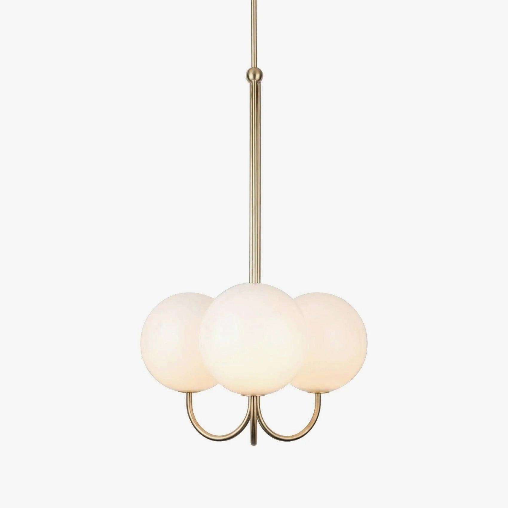 Mirelent Brass & Glass Elegant Pendant Light - Letslighting