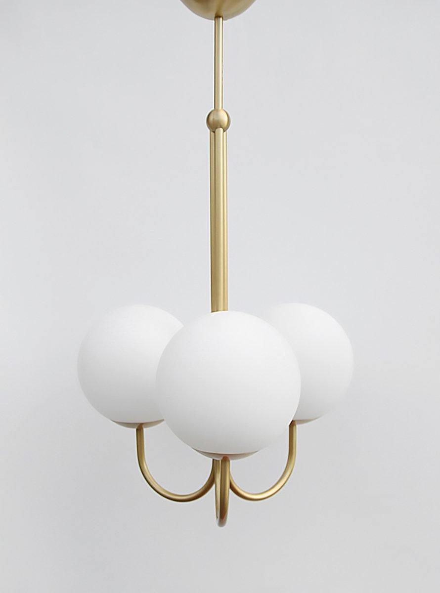 Mirelent Brass & Glass Elegant Pendant Light - Letslighting