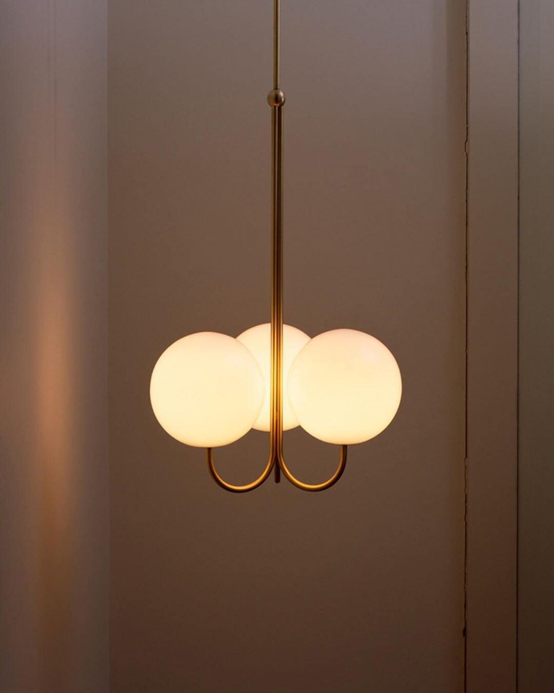 Mirelent Brass & Glass Elegant Pendant Light - Letslighting