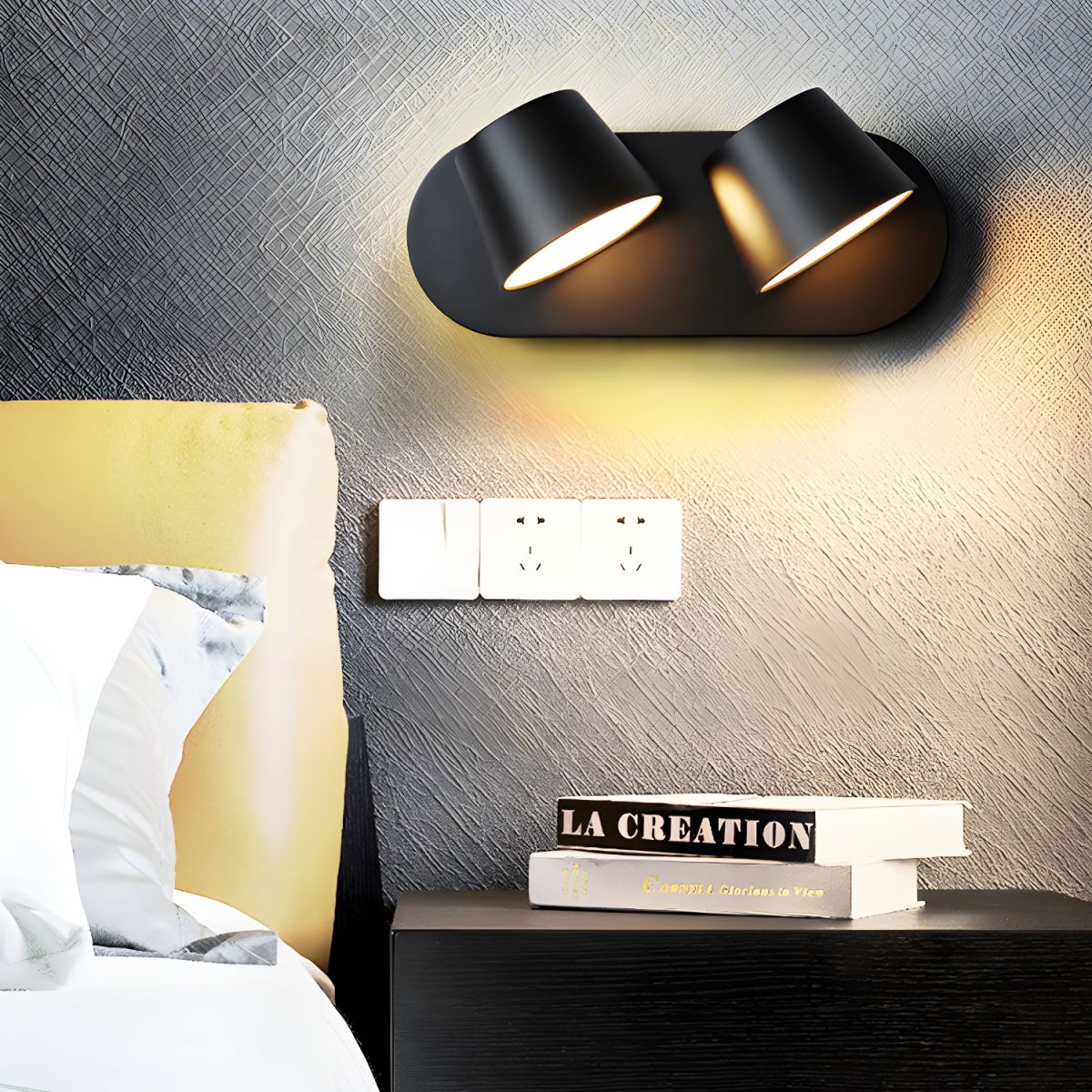 Nathania Angle Adjustable Reading Wall Lamp - Letslighting