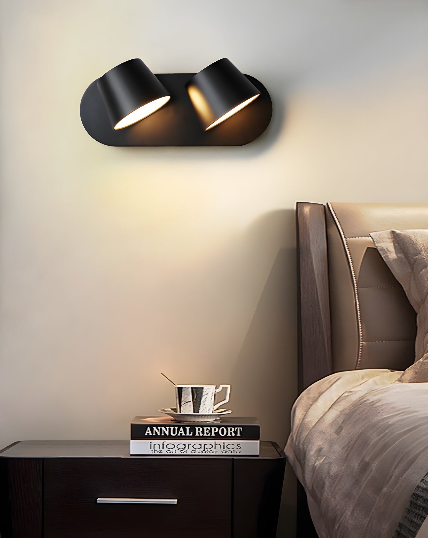 Nathania Angle Adjustable Reading Wall Lamp - Letslighting