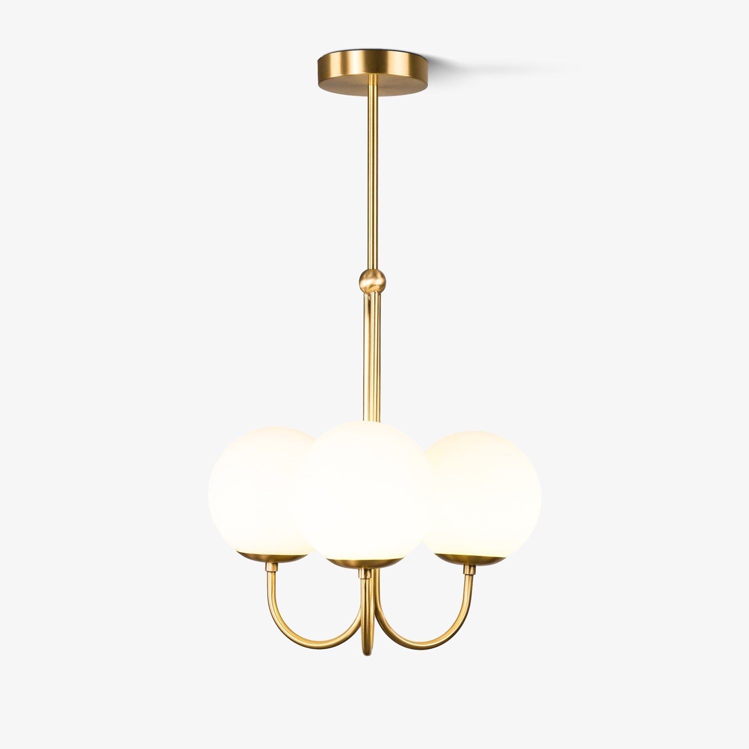 Mirelent Brass & Glass Elegant Pendant Light - Letslighting