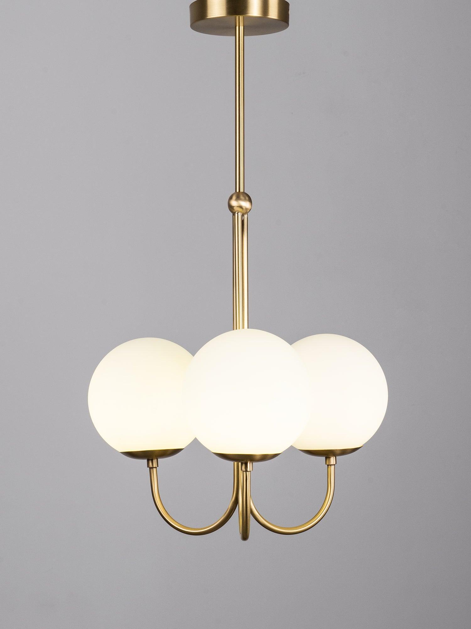 Mirelent Brass & Glass Elegant Pendant Light - Letslighting