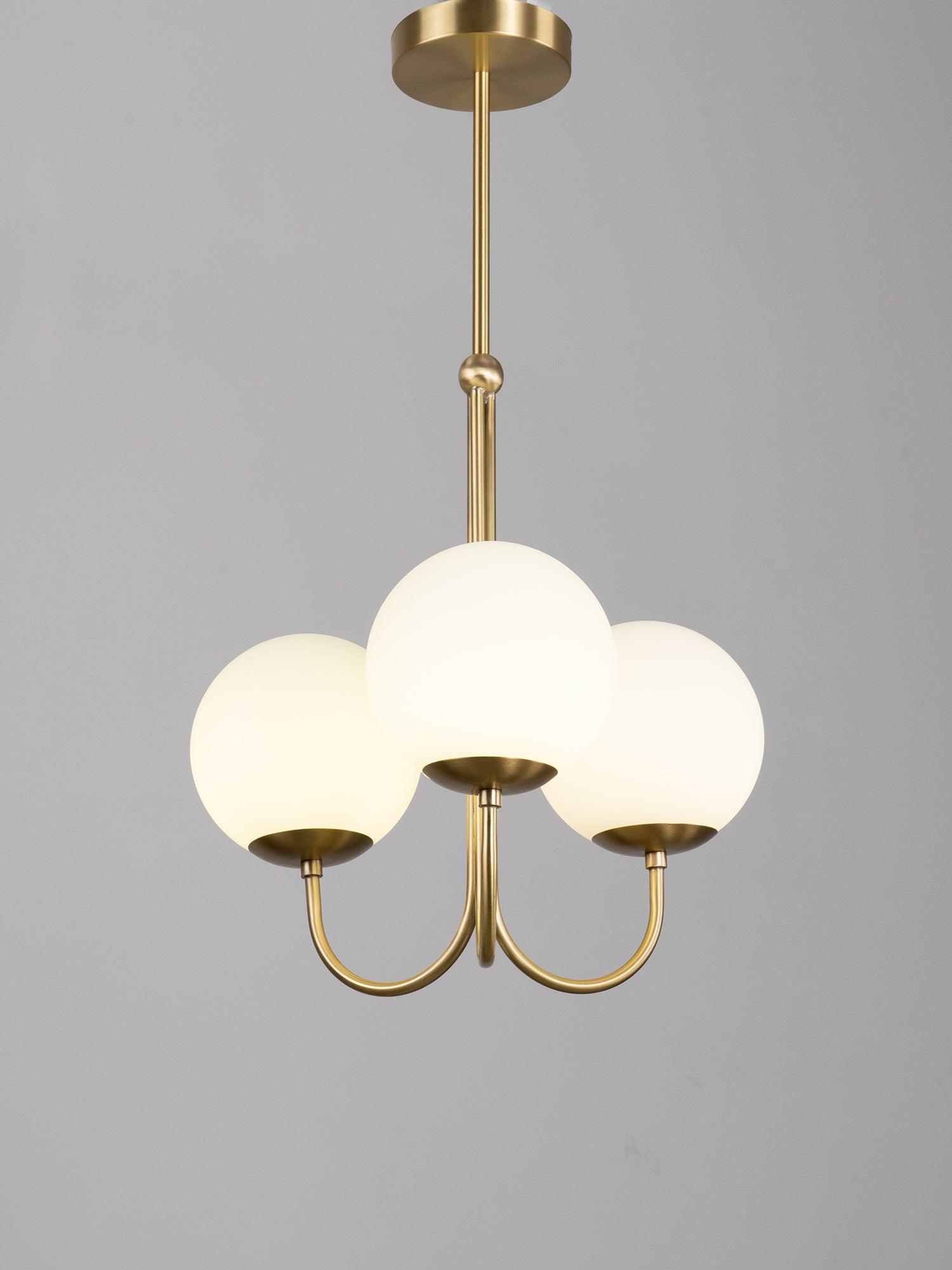 Mirelent Brass & Glass Elegant Pendant Light - Letslighting