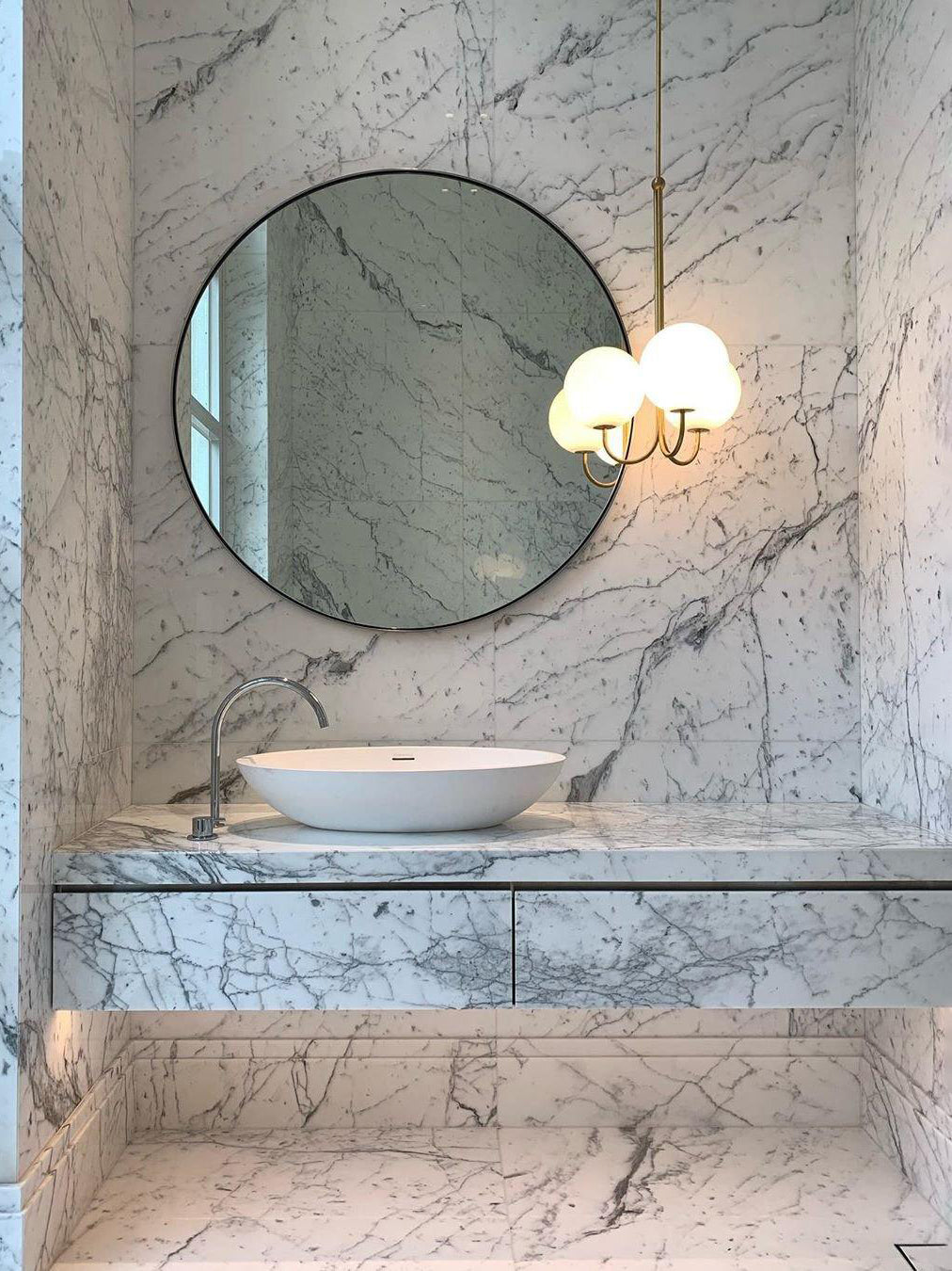 Mirelent Brass & Glass Elegant Pendant Light - Letslighting