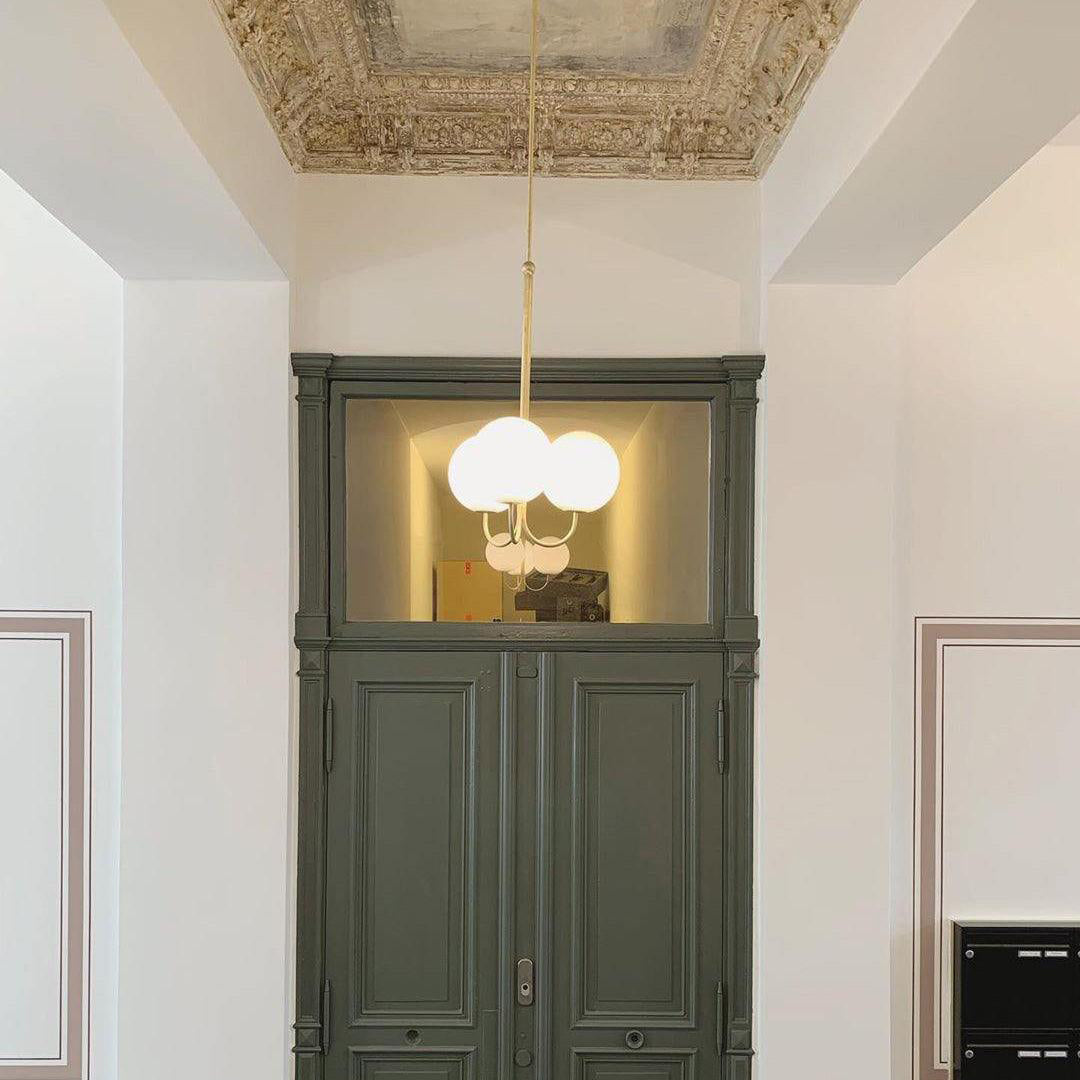 Mirelent Brass & Glass Elegant Pendant Light - Letslighting