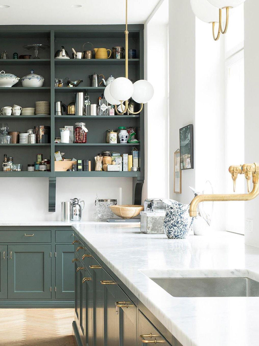 Mirelent Brass & Glass Elegant Pendant Light - Letslighting
