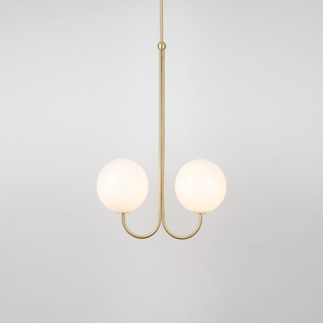 Mirelent Brass & Glass Elegant Pendant Light - Letslighting