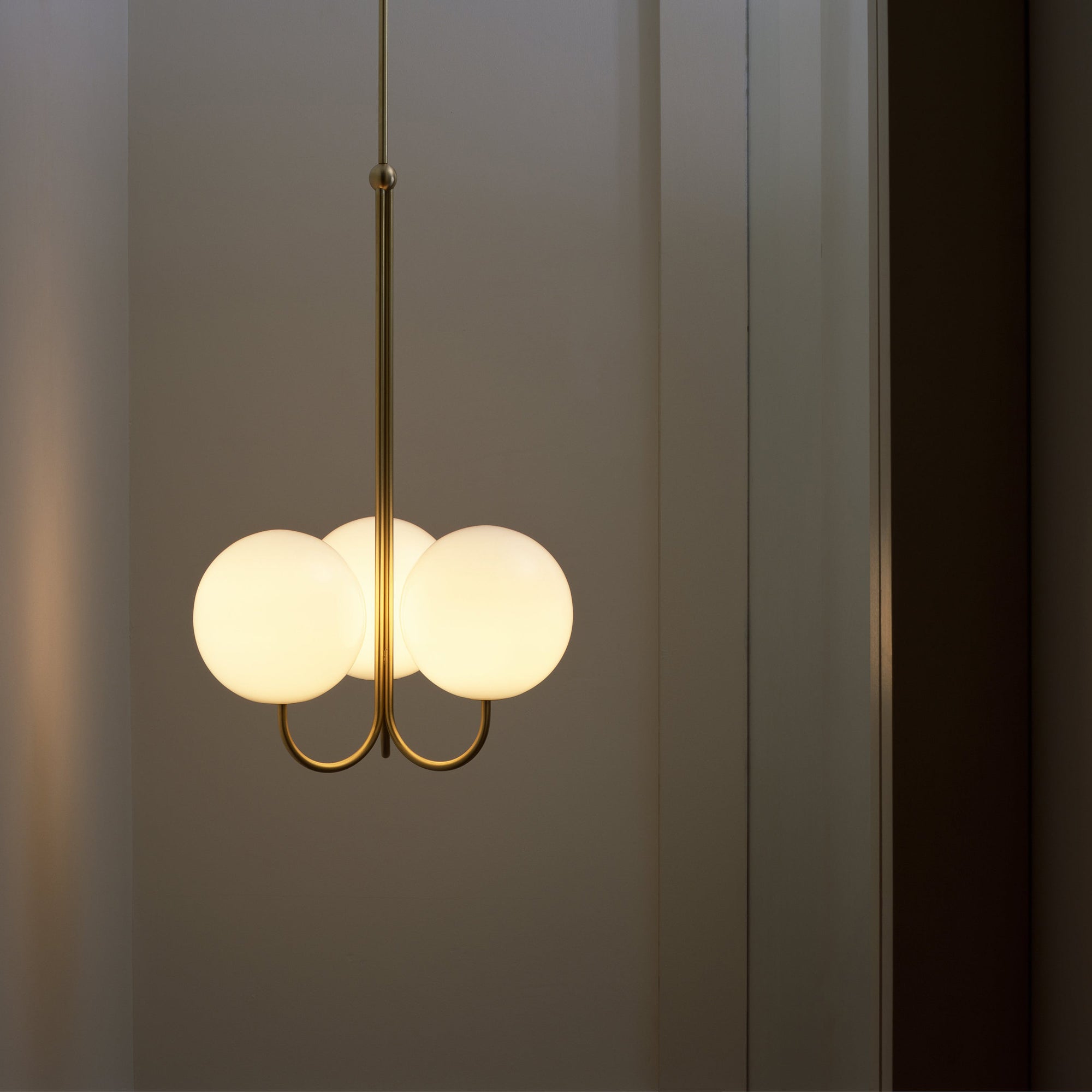 Mirelent Brass & Glass Elegant Pendant Light - Letslighting