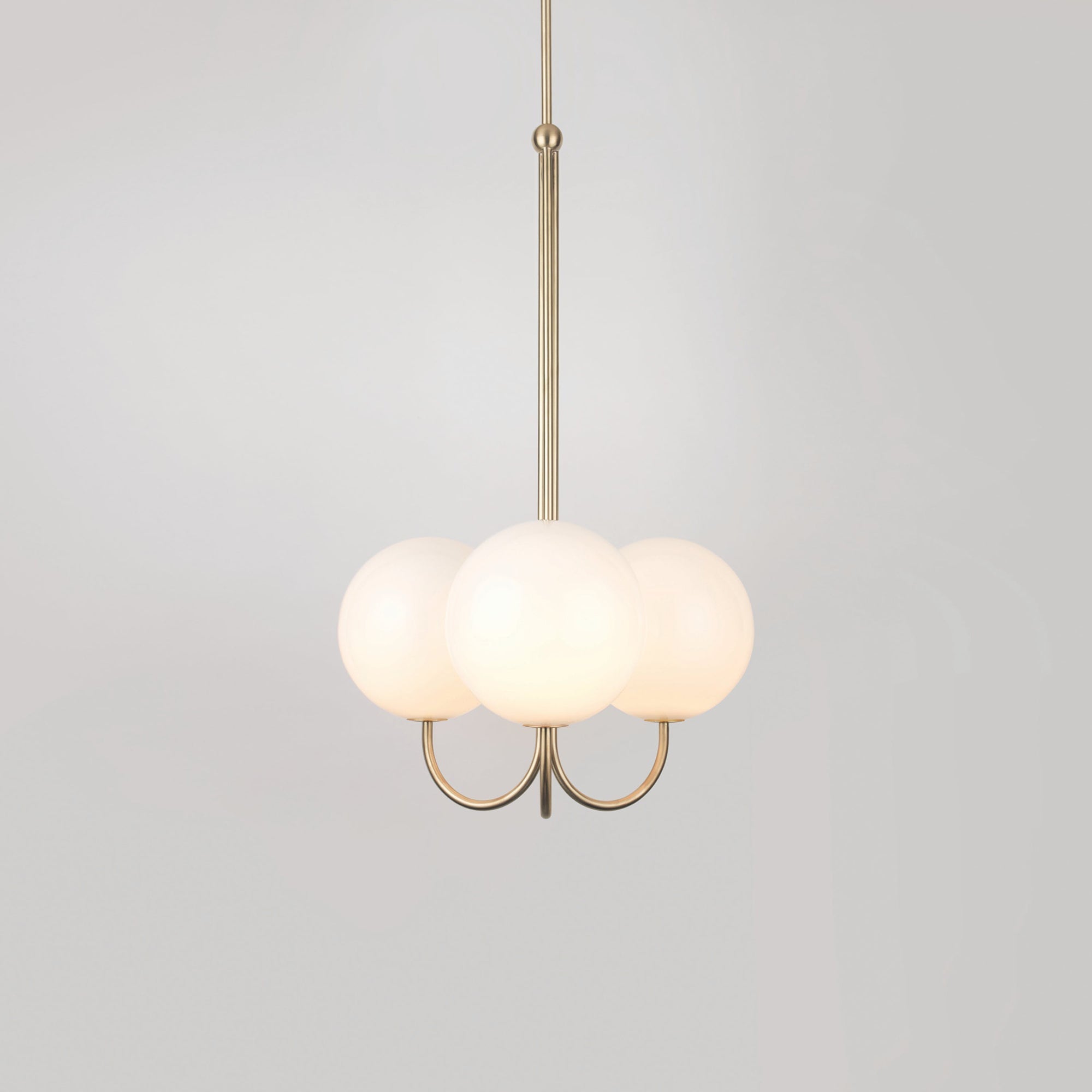 Mirelent Brass & Glass Elegant Pendant Light - Letslighting