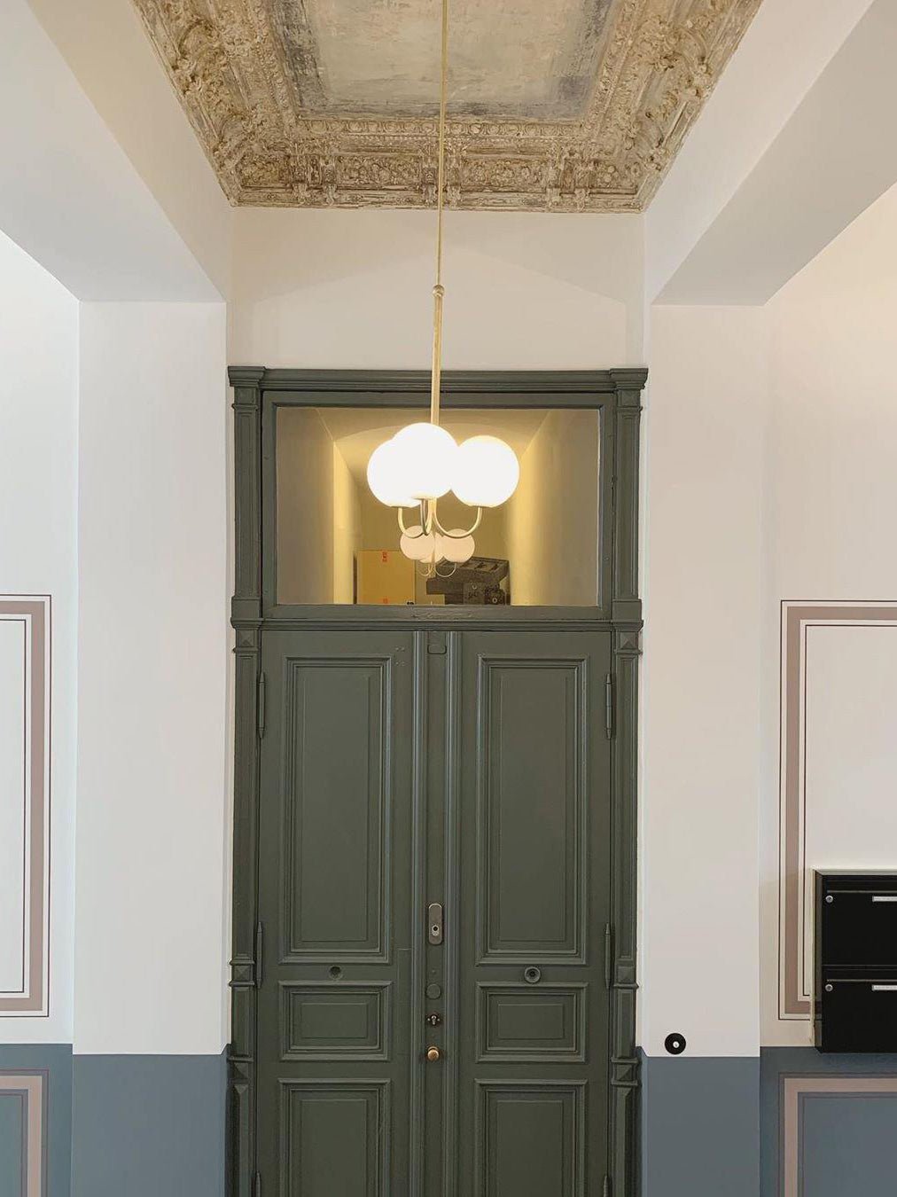 Mirelent Brass & Glass Elegant Pendant Light - Letslighting