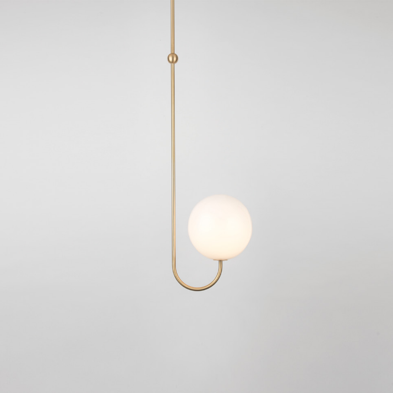 Mirelent Brass & Glass Elegant Pendant Light - Letslighting